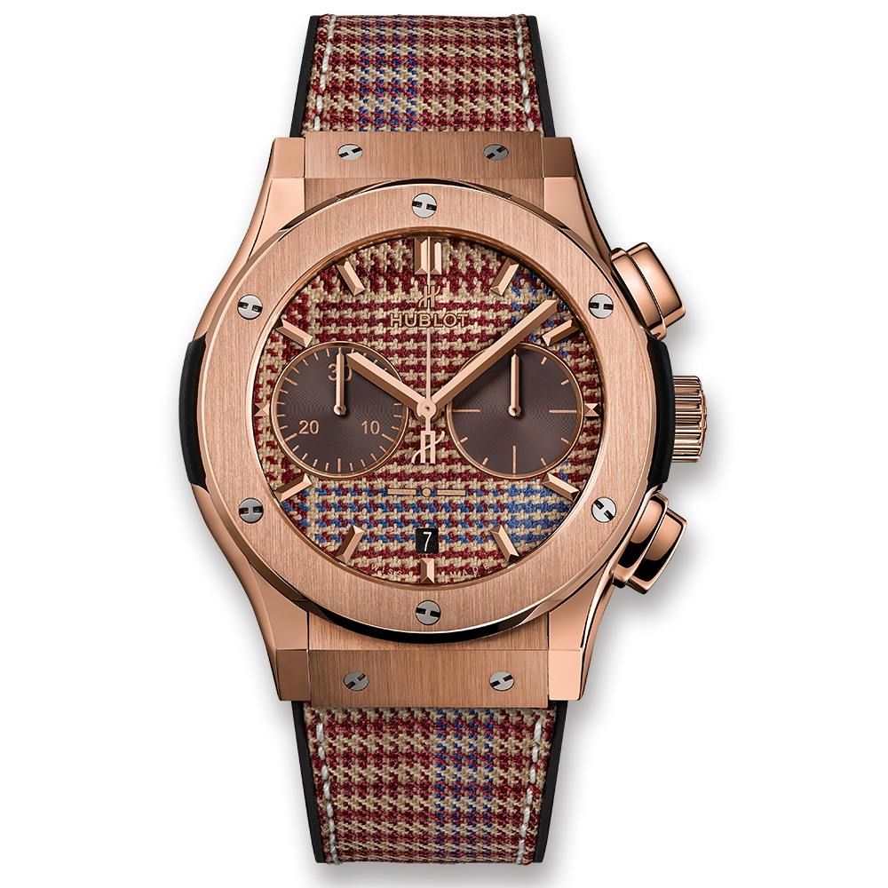 AAA Replica Hublot Classic Fusion Chronograph Italia Independent Prince-De-Galles Watch 521.CM.2709.NR.ITI18